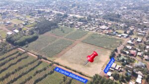 aérea según plano