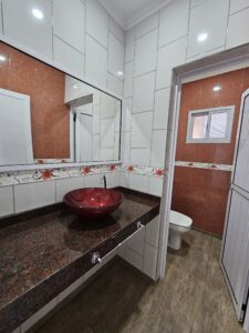 baño social